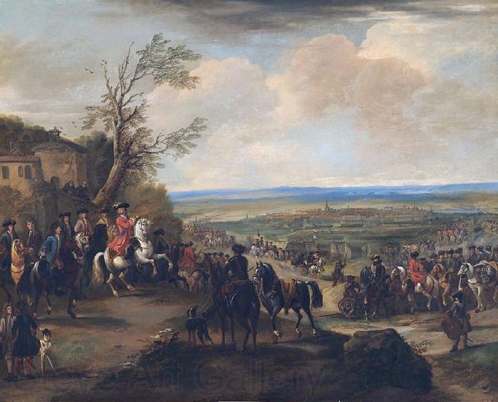 John Wootton The Duke of Marlborough at the Battle of Oudenaarde Norge oil painting art